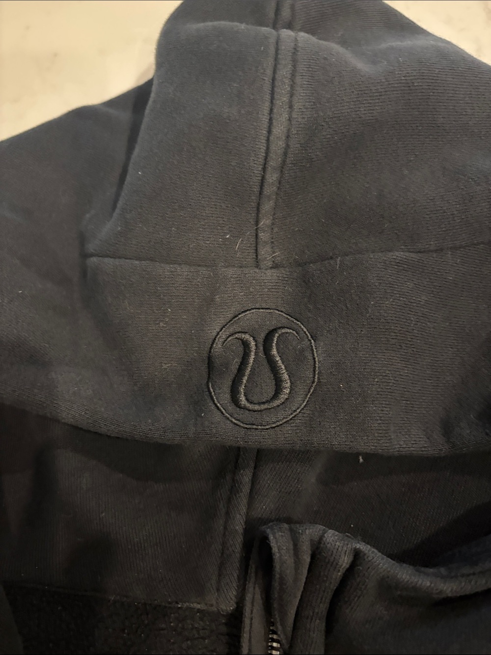 lululemon athletica Women's Charcoal Gray Full-Zip Hoodie Size XL/XXL - Picture 4 of 5